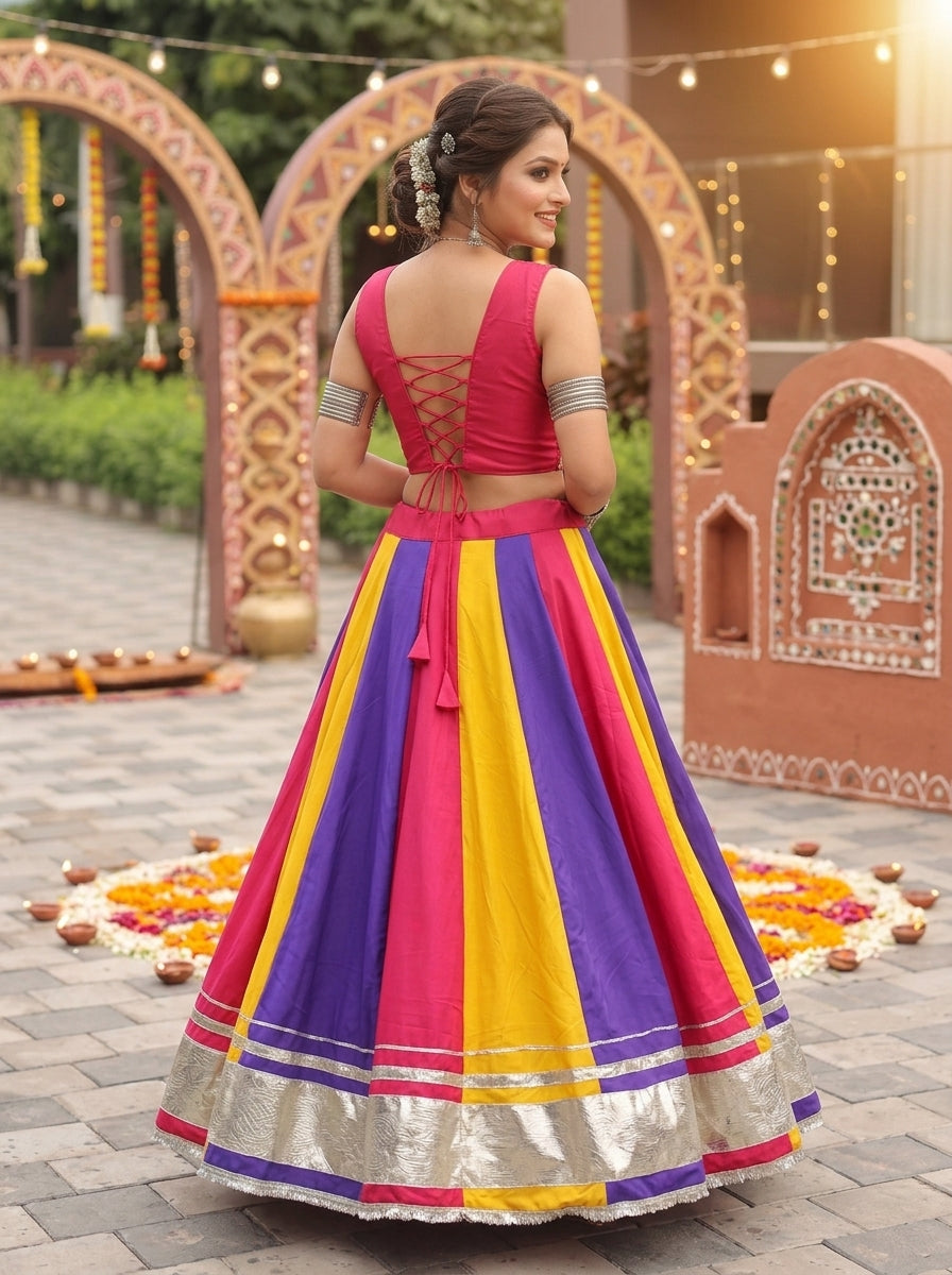 Navrang Noor Cotton Lehenga
