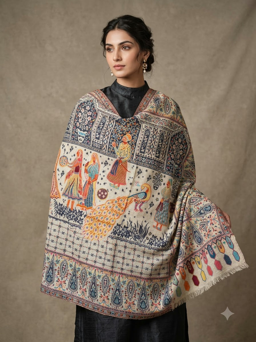 Snowsoft Pure Shawl Collection [ Grey]
