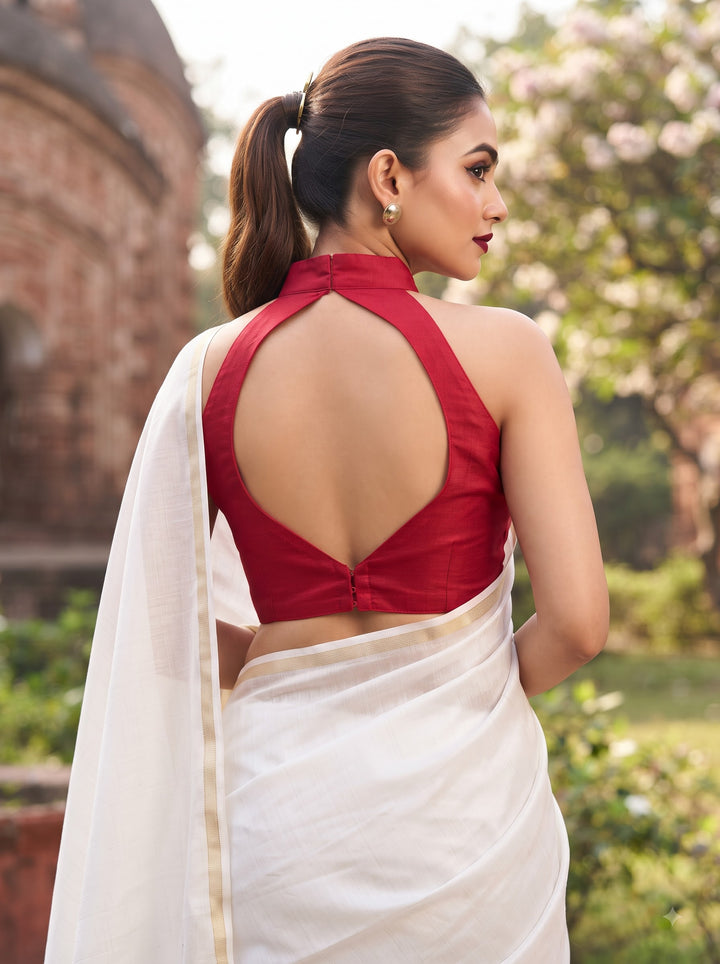 Fearless Femme Designer Fancy Silk  Blouse