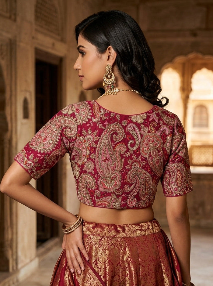 Kashish - Designer Crepe Blouse