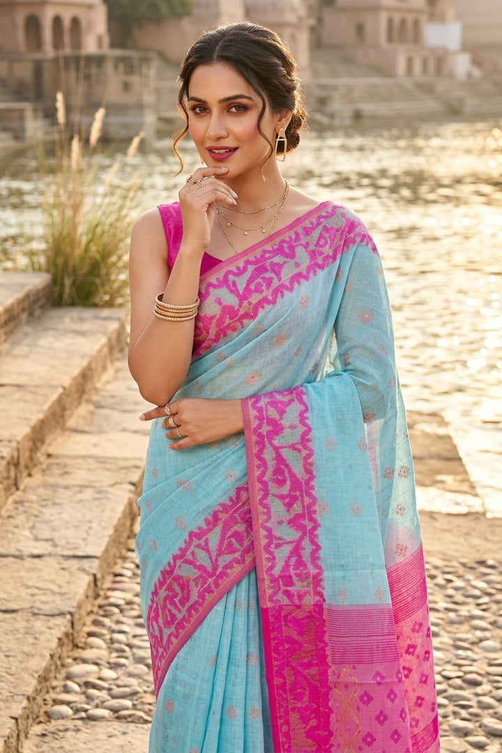 Nabarupa Bengal Jamdani Saree