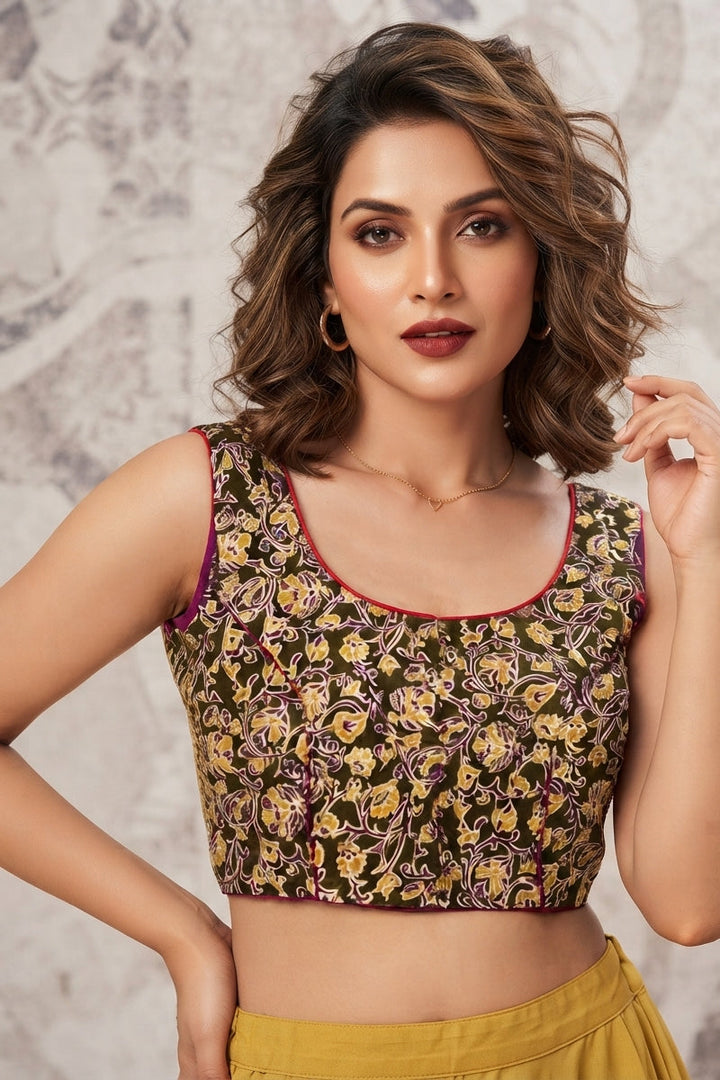Style Syndicate Cotton Printed Blouse