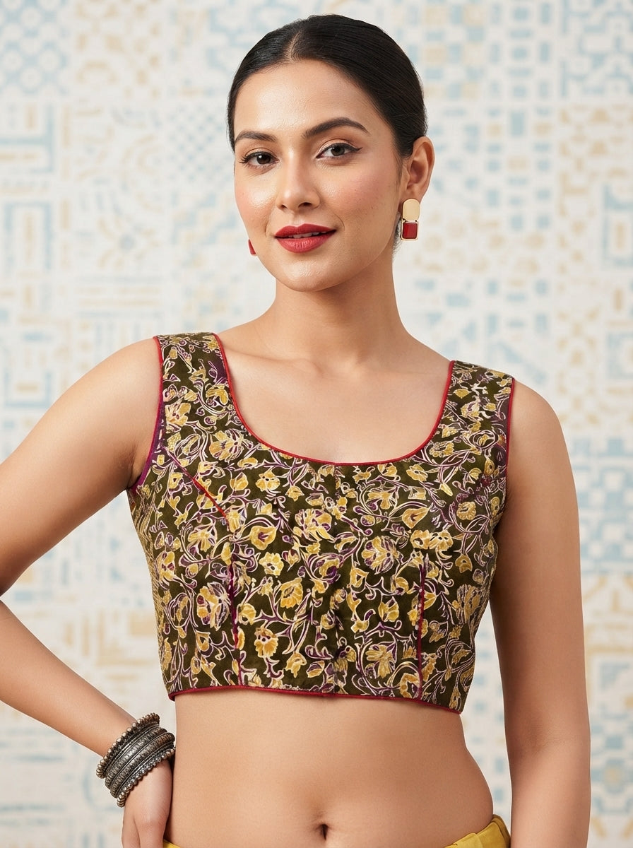 Style Syndicate Cotton Printed Blouse