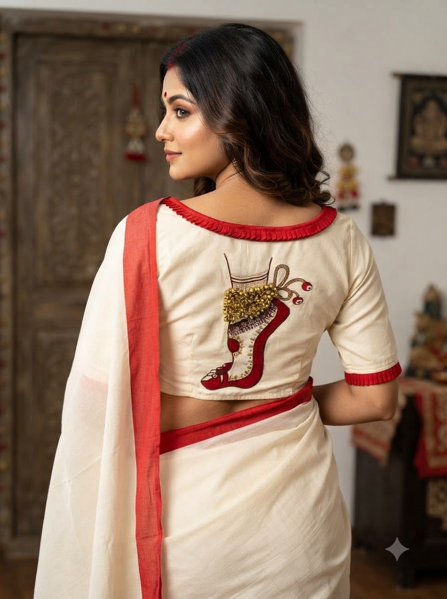 Pak Ghungroo Designer Blouse