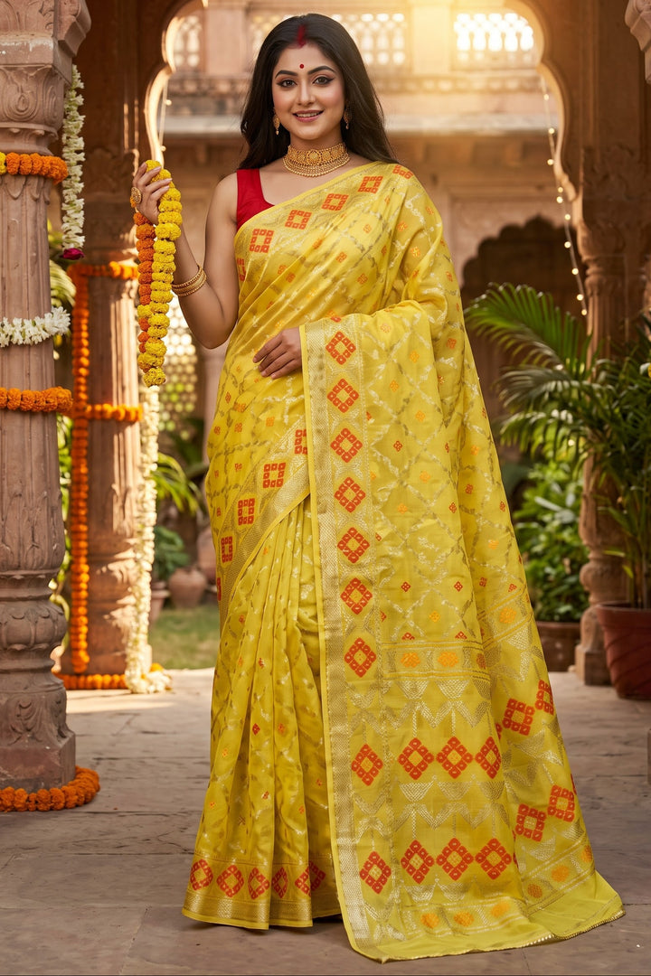 Bonediyana (বনেদিয়ানা)Bengal Jamdani Saree
