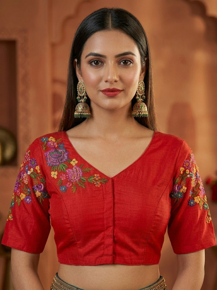 Premium Side Handwork Blouse