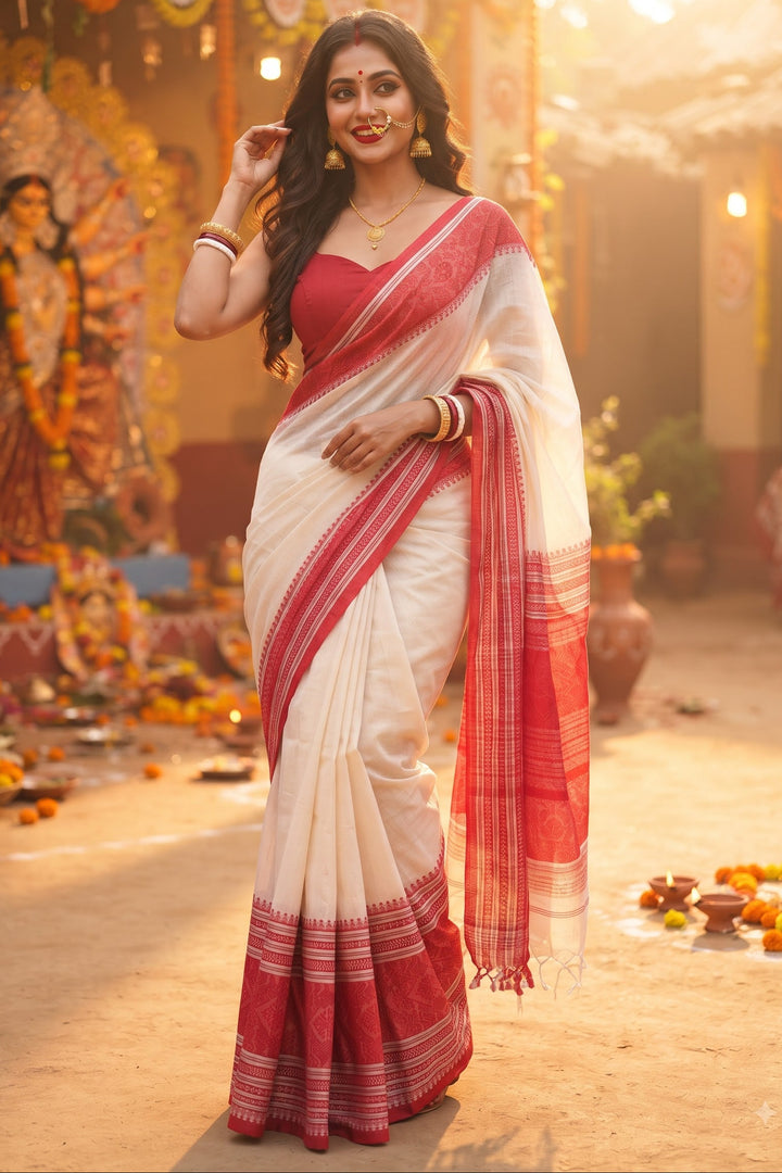 The Glory Of Goddess (Debi Boron ) Saree