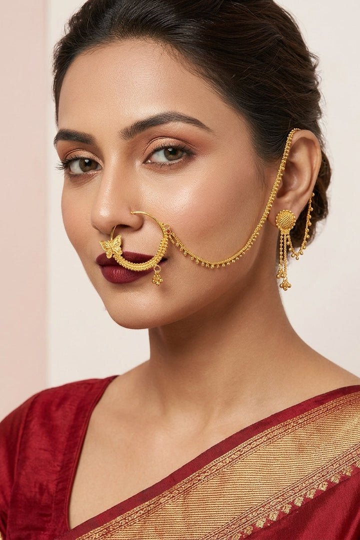 Cairva-The Bridal Nath (Nose Ring)