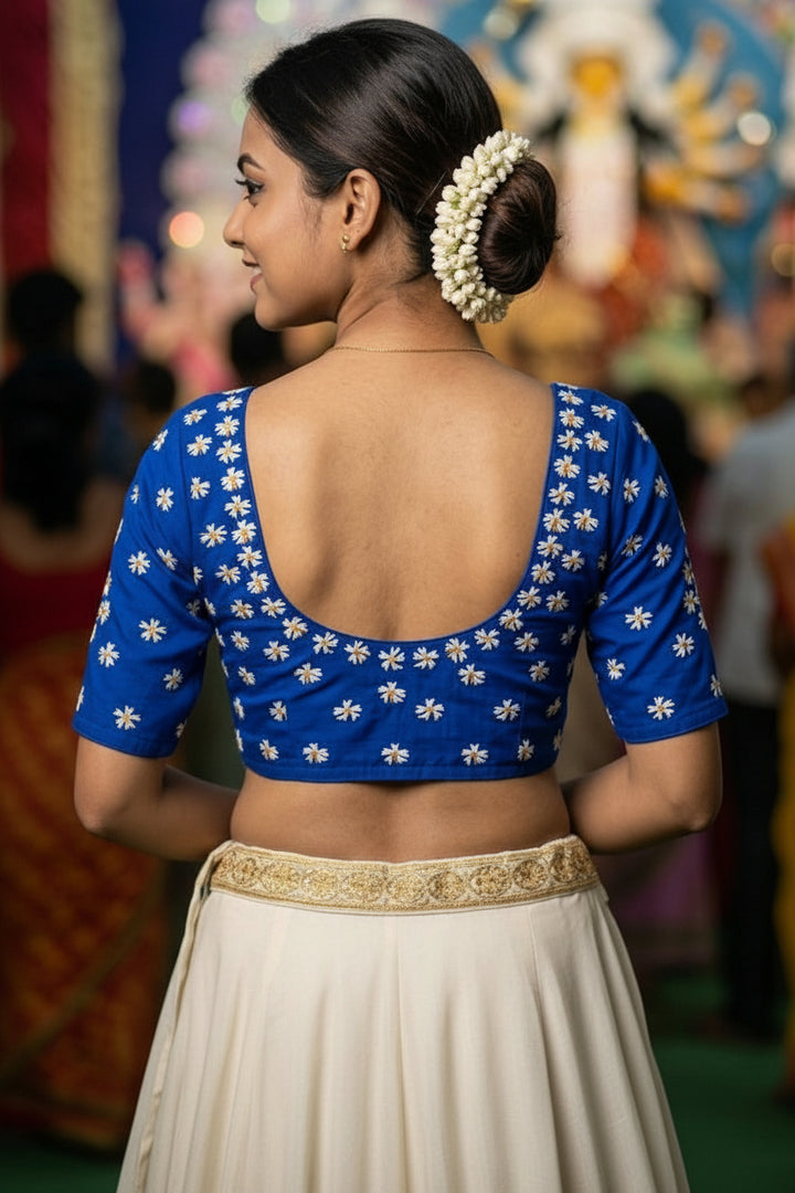 The Flora Frame Designer Blouse