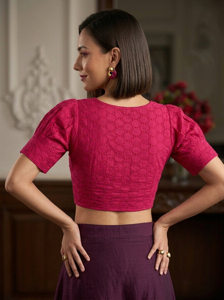 The Blush & Button Hakoba Designer Blouse