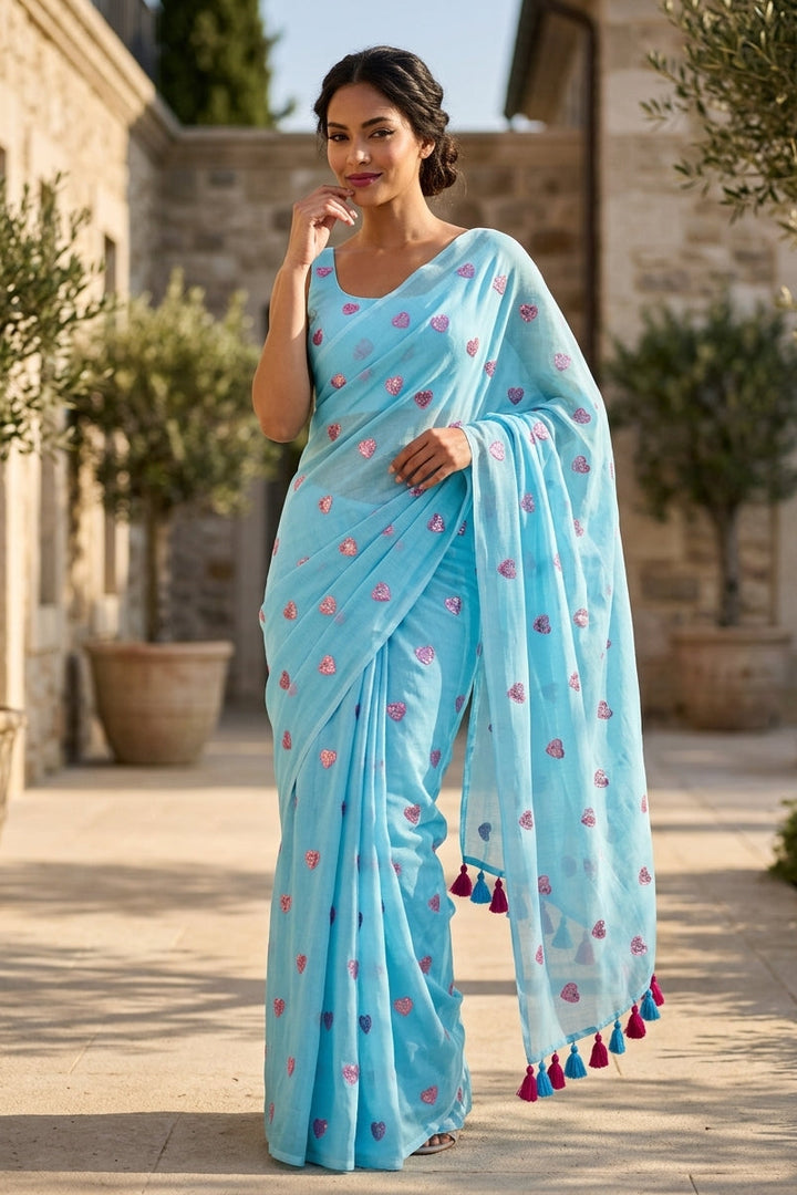 Anuragini Mul Cotton Saree