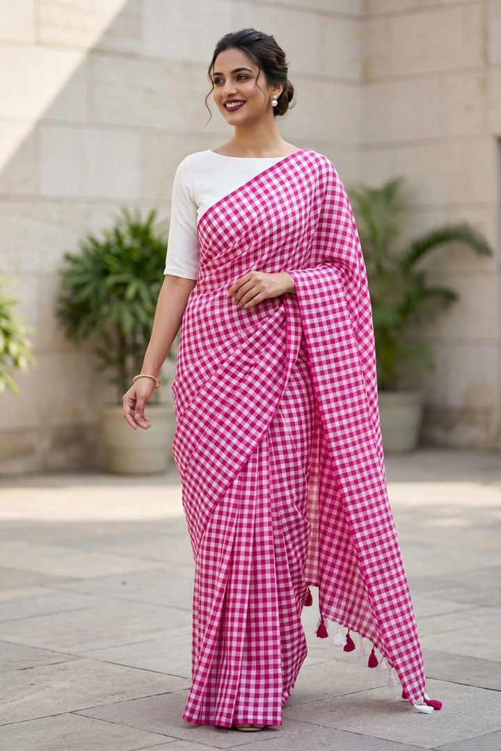 Gamcha Golpo Cotton Saree