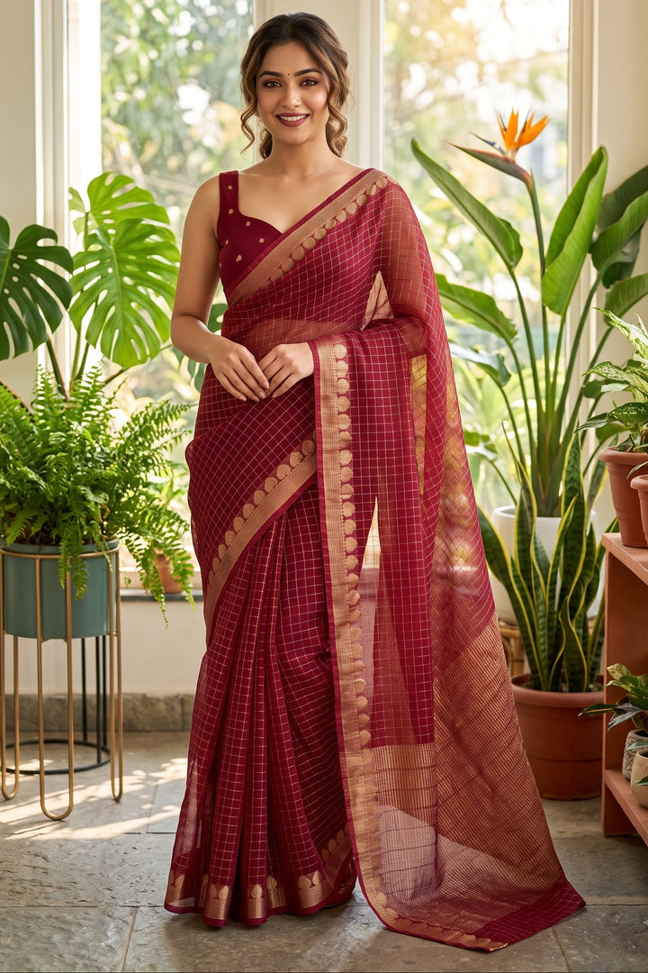 Nazakat Viscose Georgette Saree