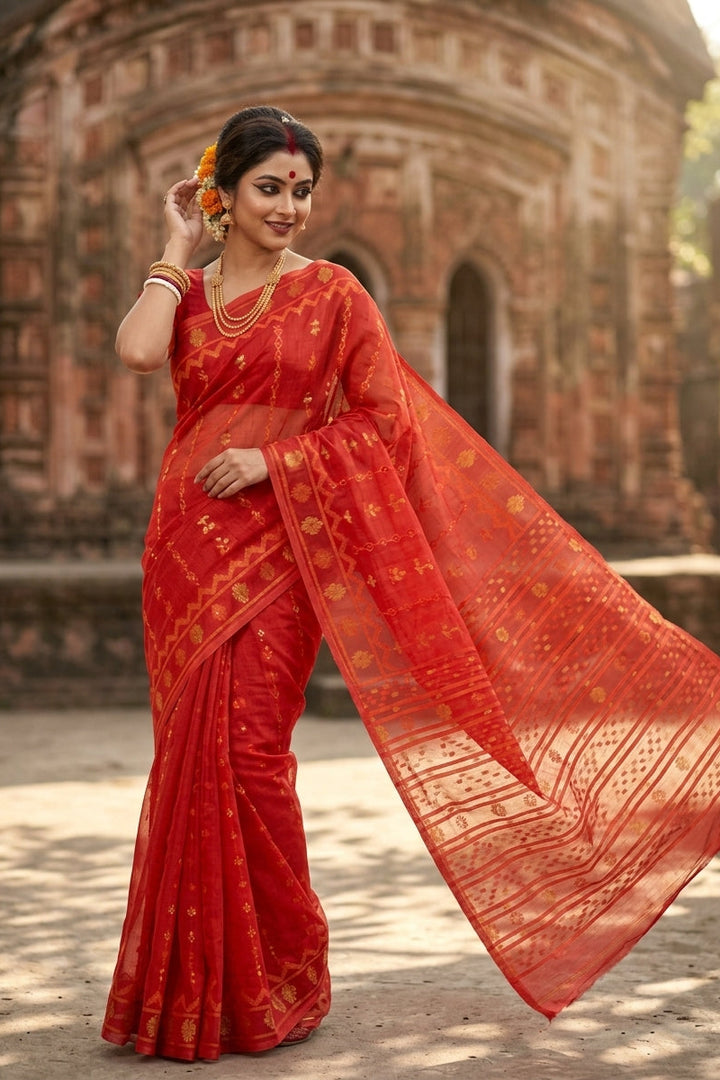 Nabanita Bengal Jamdani Saree