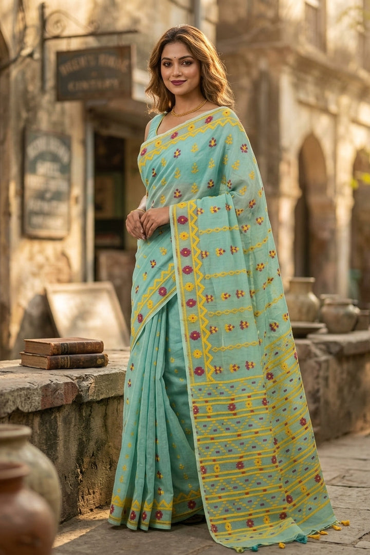 Nabanita Bengal Jamdani Saree