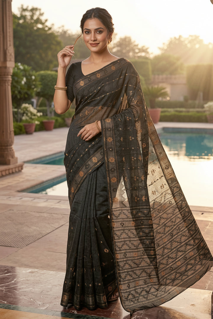 Nabanita Bengal Jamdani Saree