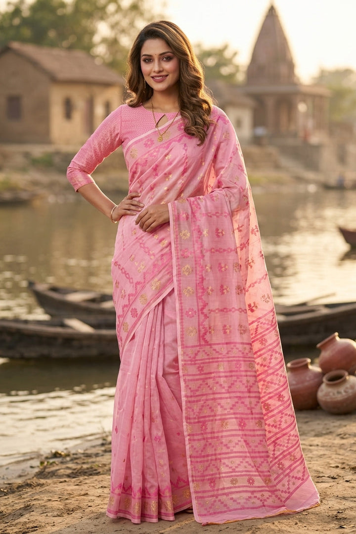 Nabanita Bengal Jamdani Saree