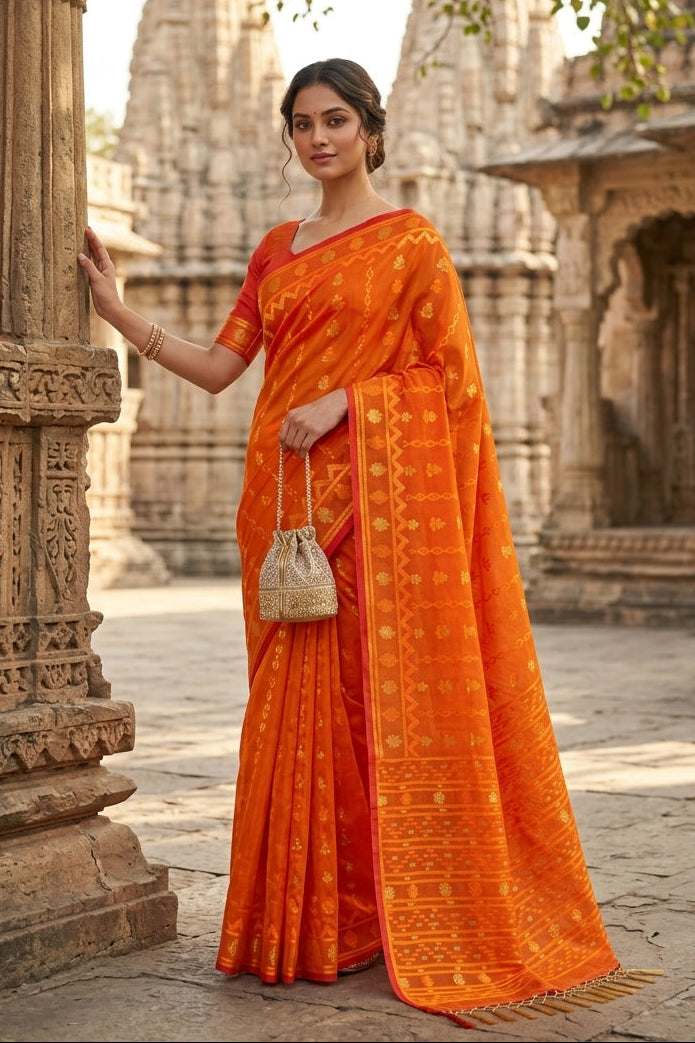 Nabanita Bengal Jamdani Saree
