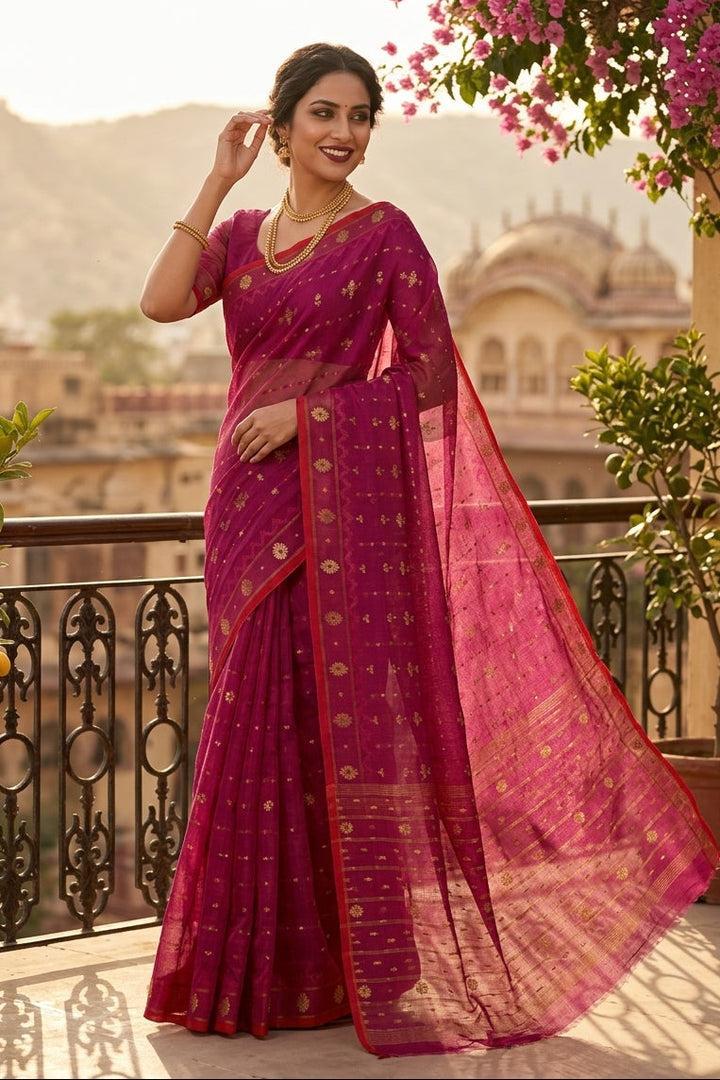 Nabanita Bengal Jamdani Saree