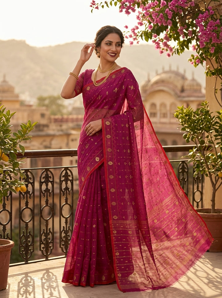 Nabanita Bengal Jamdani Saree
