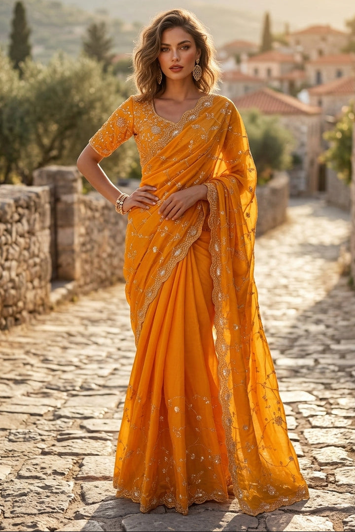 Radiant Royale Fendy Silk Saree