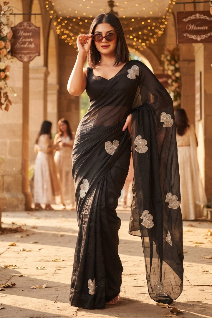 The Woven Crown Fancy Silk Saree