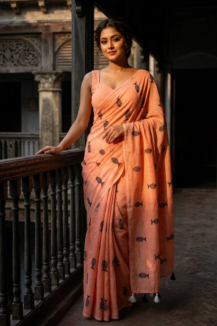 Sagarika Mul Cotton Saree