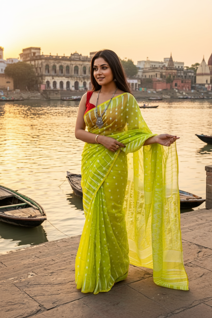 Culture Woven In Dhakai Jamdani Saree