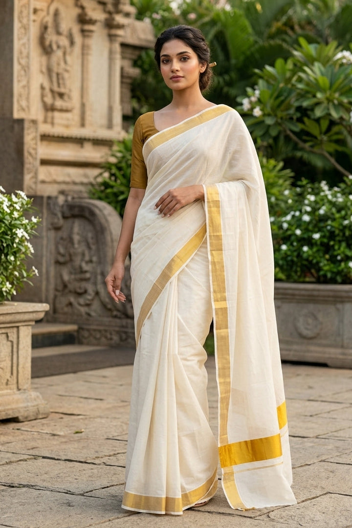 Premam Kerala Cotton Saree