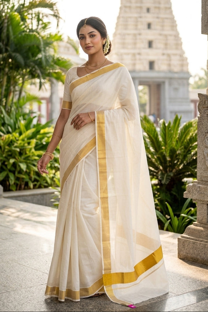 Premam Kerala Cotton Saree