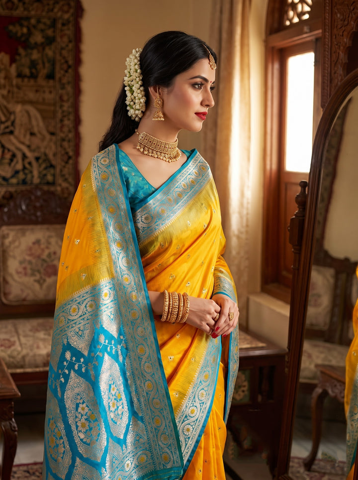 Captured In The Folds-Designer Saree