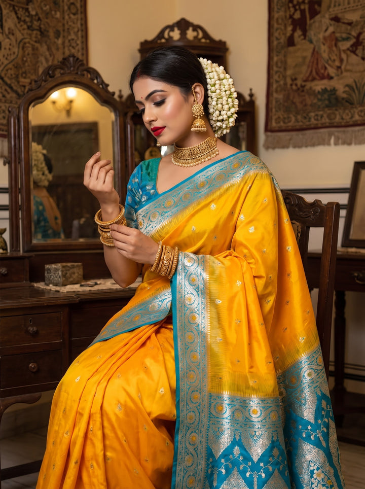 Captured In The Folds-Designer Saree