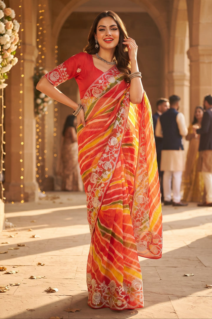 Trust in Beauty Chinnon Silk Saree