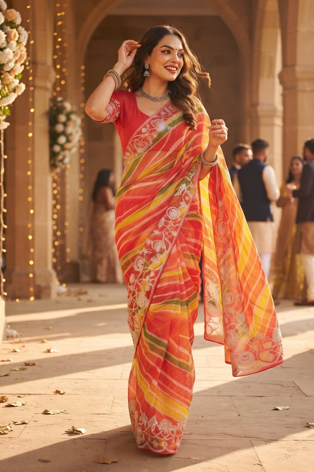 Trust in Beauty Chinnon Silk Saree