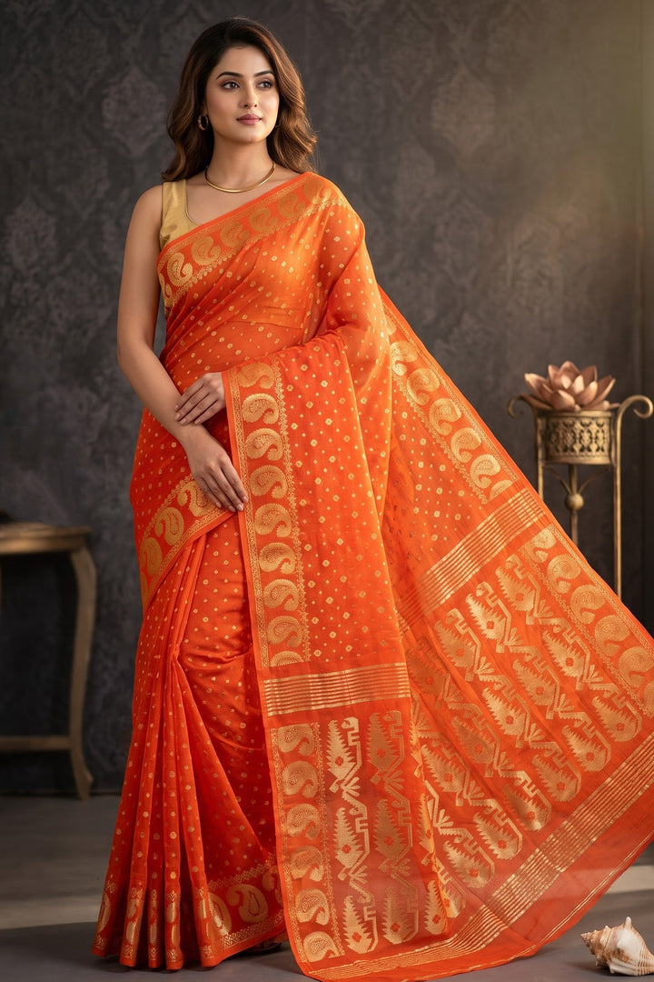 Ruposhi Bangla -Jamdani Saree