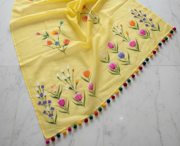 Tulip Vibe Mul Cotton Saree
