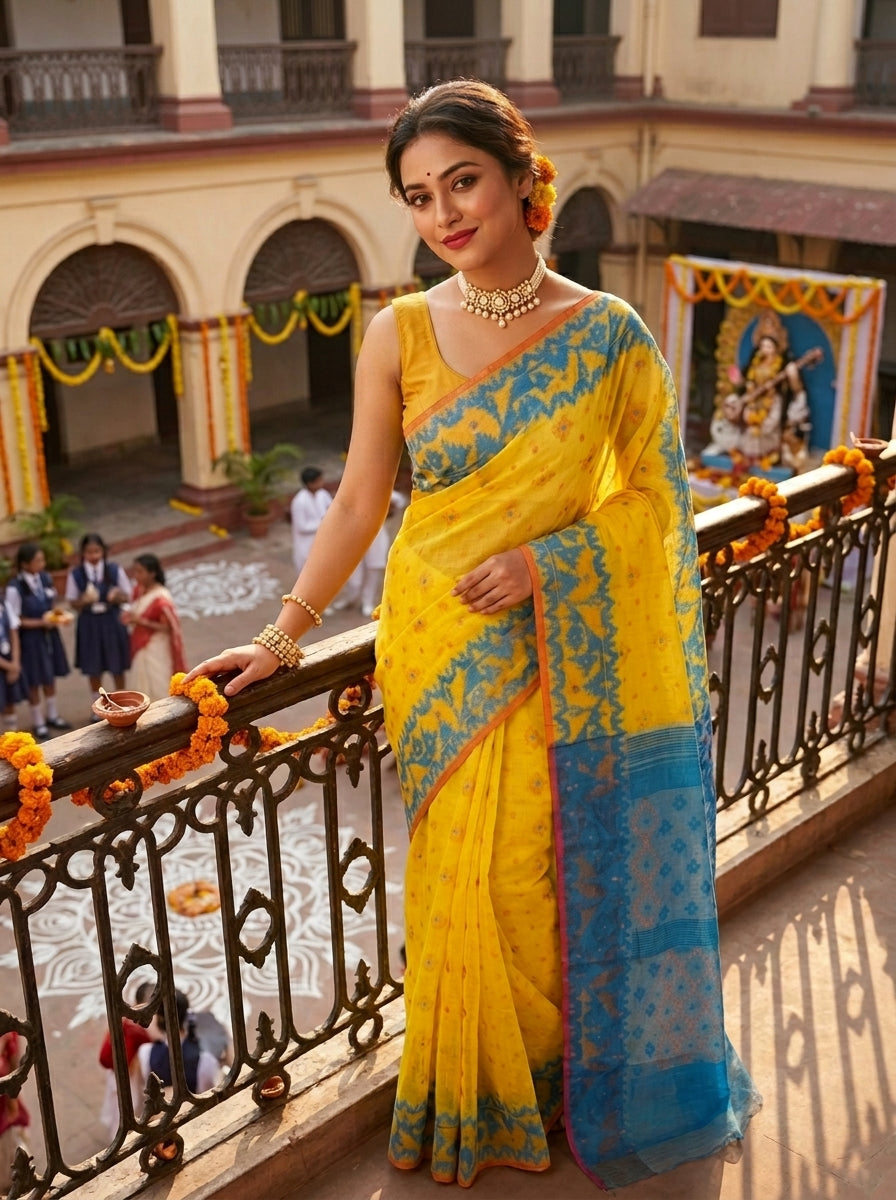 Nabarupa Bengal Jamdani Saree