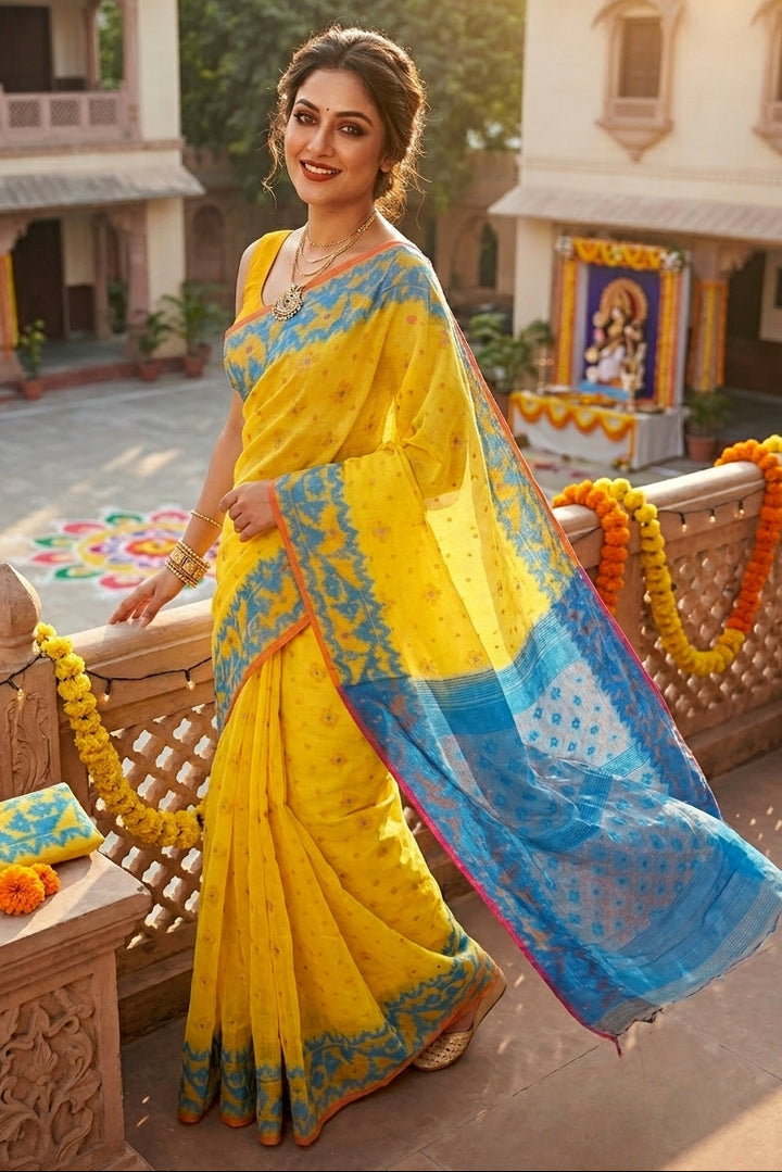 Nabarupa Bengal Jamdani Saree