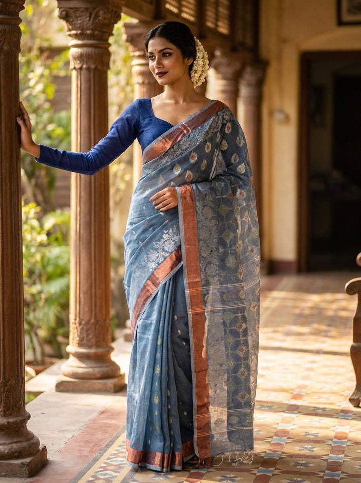 Rajeshwari Banarasi Khadi Saree