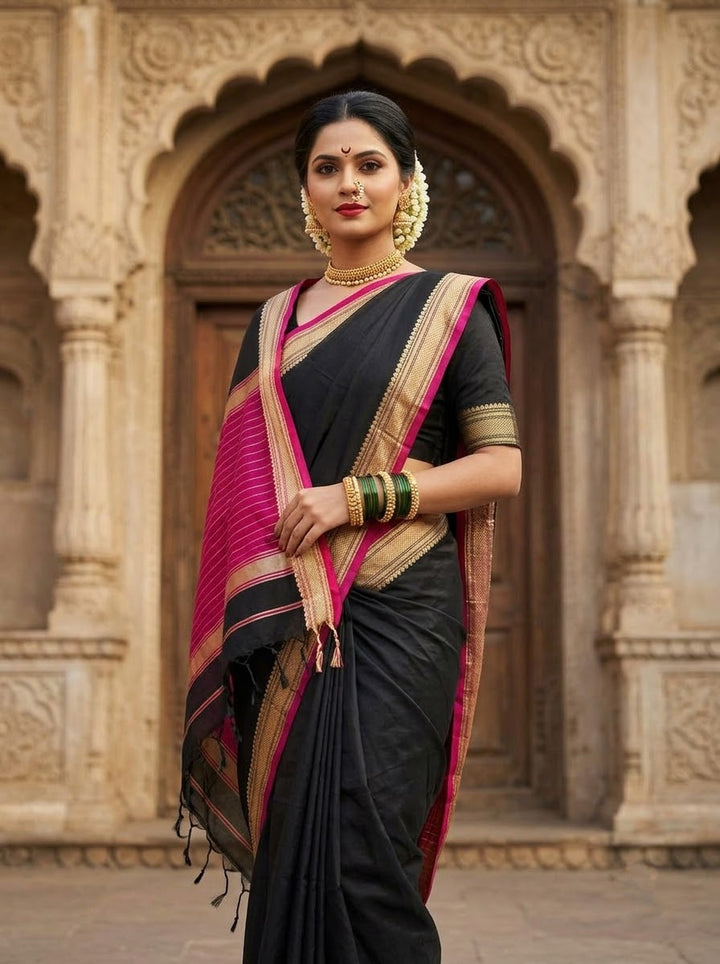 Navi Saaj - Muga Maheswari Cotton Saree