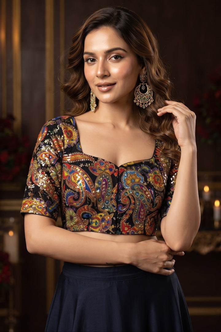 Kashish - Designer Crepe Blouse