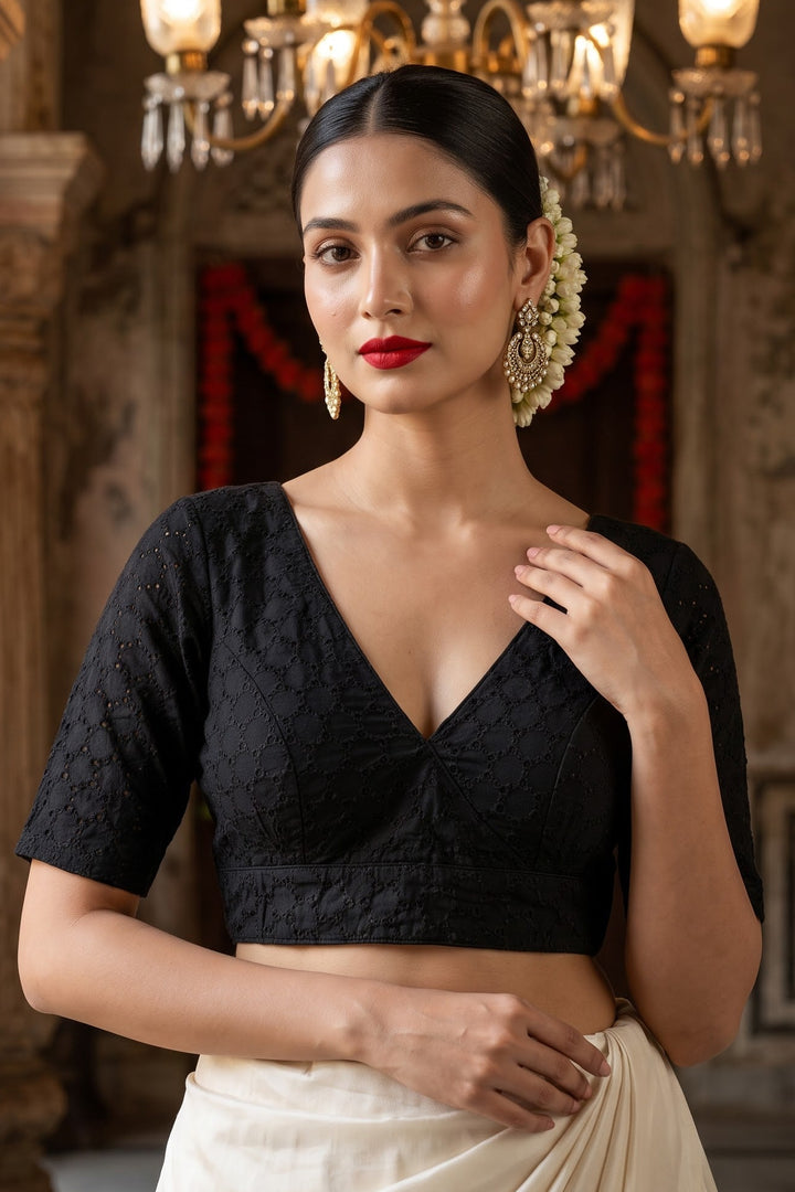 The Jewel Of Elegance Hakoba Blouse