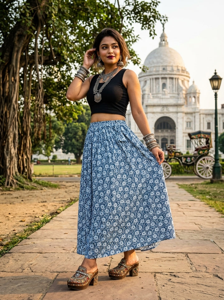 Happy Flow Maxi Skirt