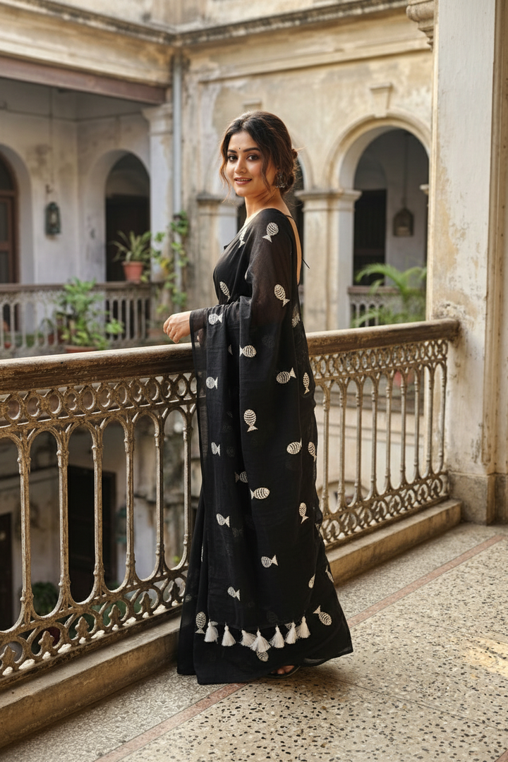 Sagarika Mul Cotton Saree