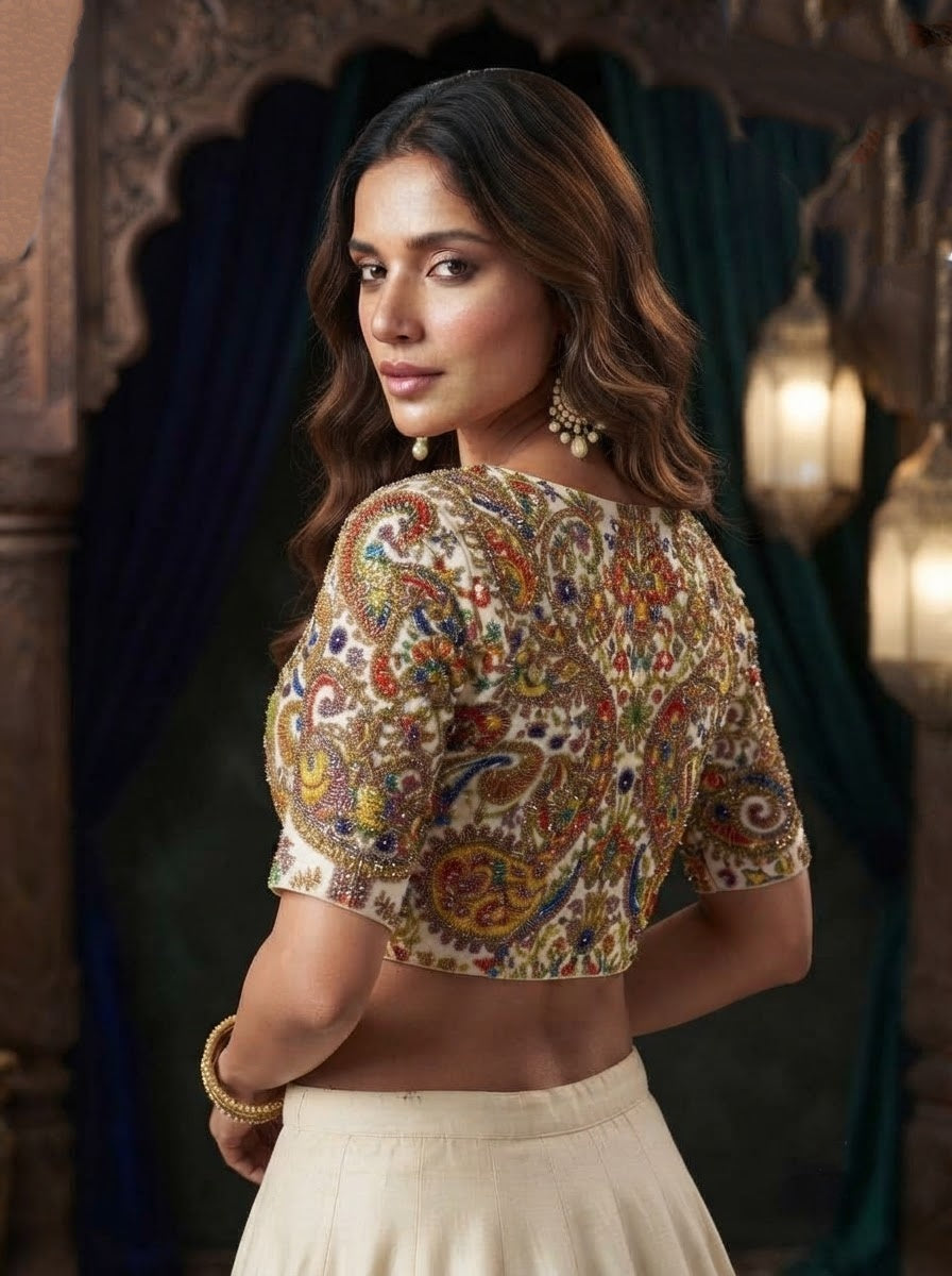 Kashish - Designer Crepe Blouse