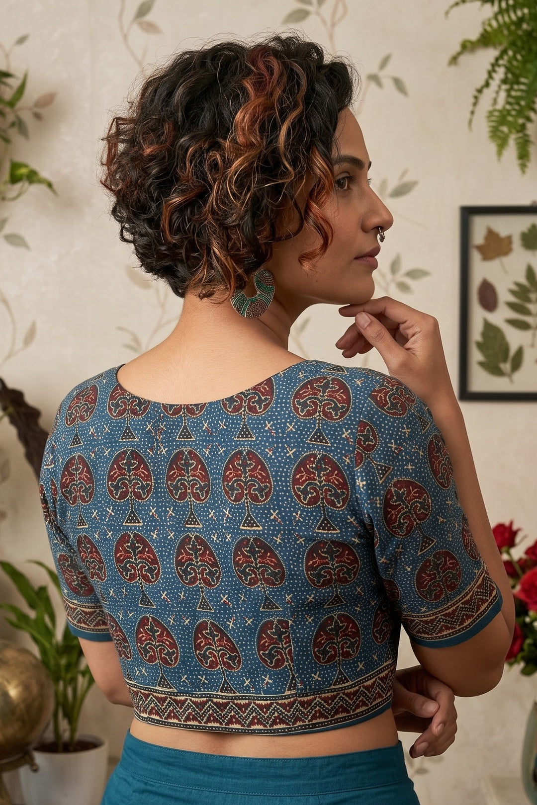 Lush Aura - Modal Silk Blouse