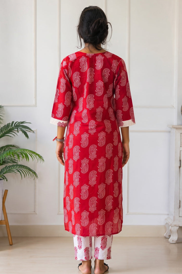 Soft Mornings- Cotton  Kurti Set (Combo 2)