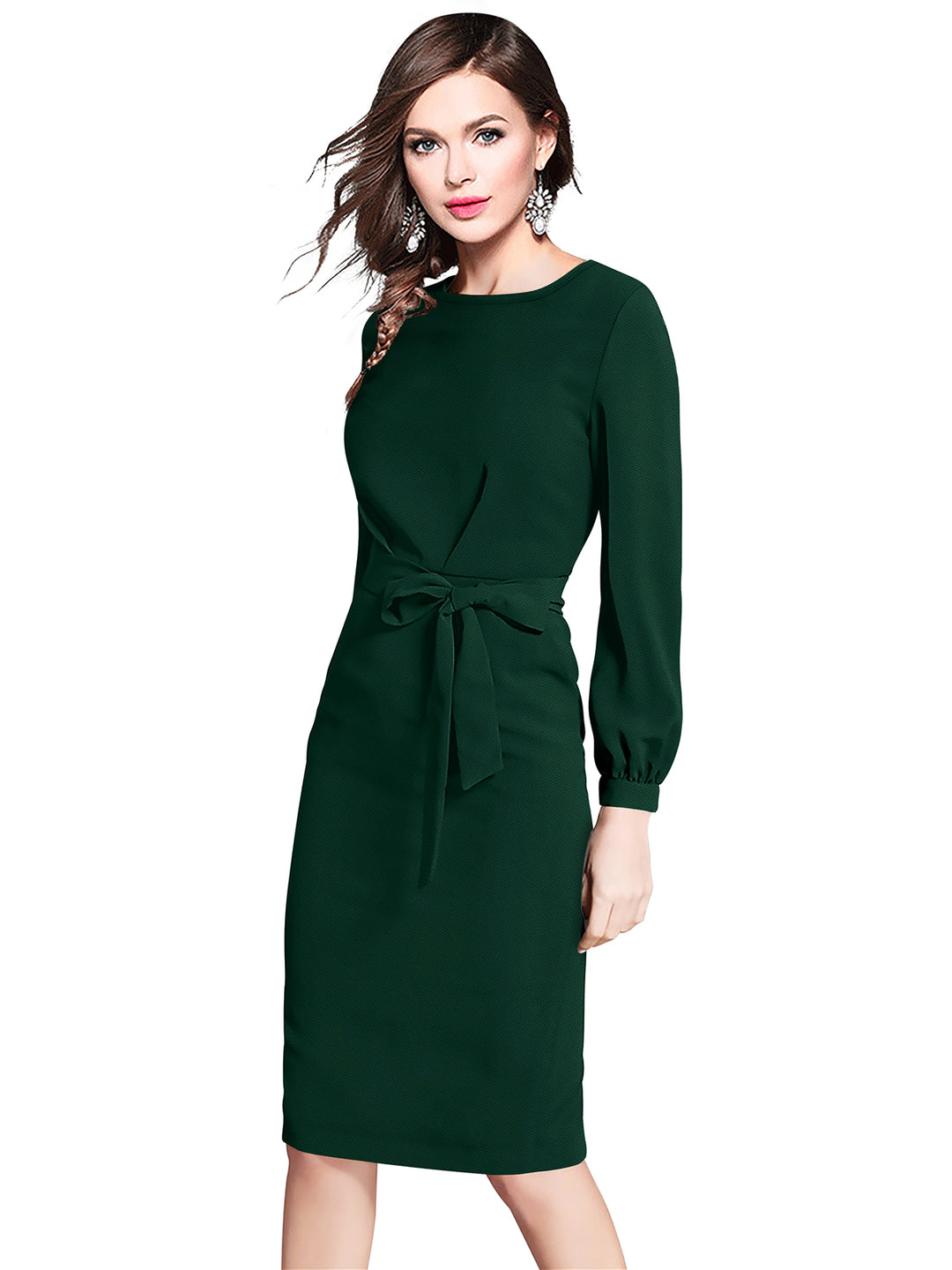 Green Heart- Trendy 1 Piece Dress