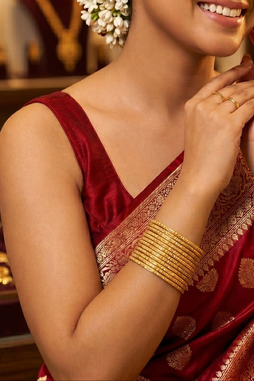 My Love(Thin Gold Plated Bangles set)