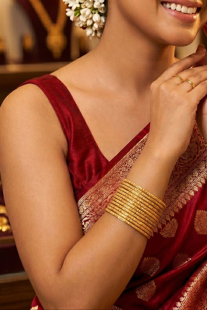 My Love(Thin Gold Plated Bangles set)